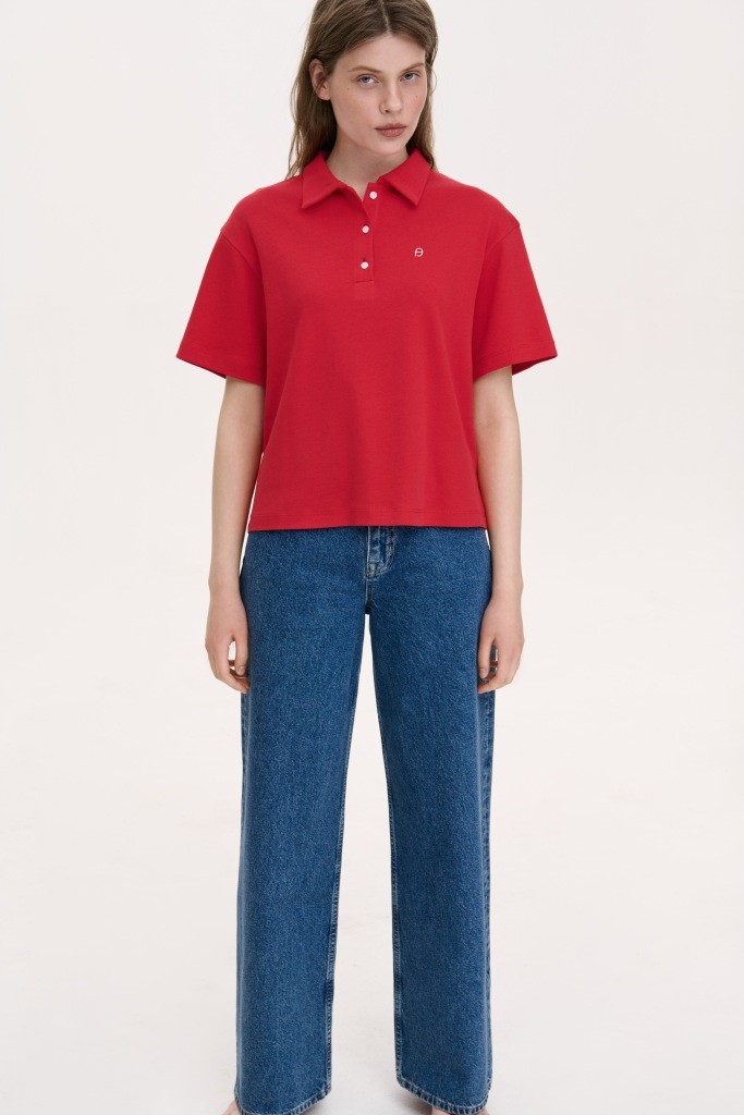 ФУТБОЛКА-ПОЛО ОБʼЄМНОГО СИЛУЕТУ 1172-2 зображення 3